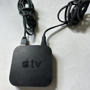 Apple TV 2nd Generation Digital HD Media Streamer-A1378, Used, Tested-Cords